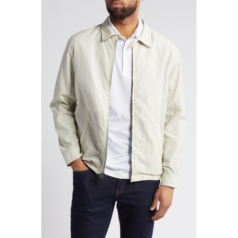 VINEYARD VINES Jacket Mens XXL Cream Heritage Harrington Waxed Cotton $218